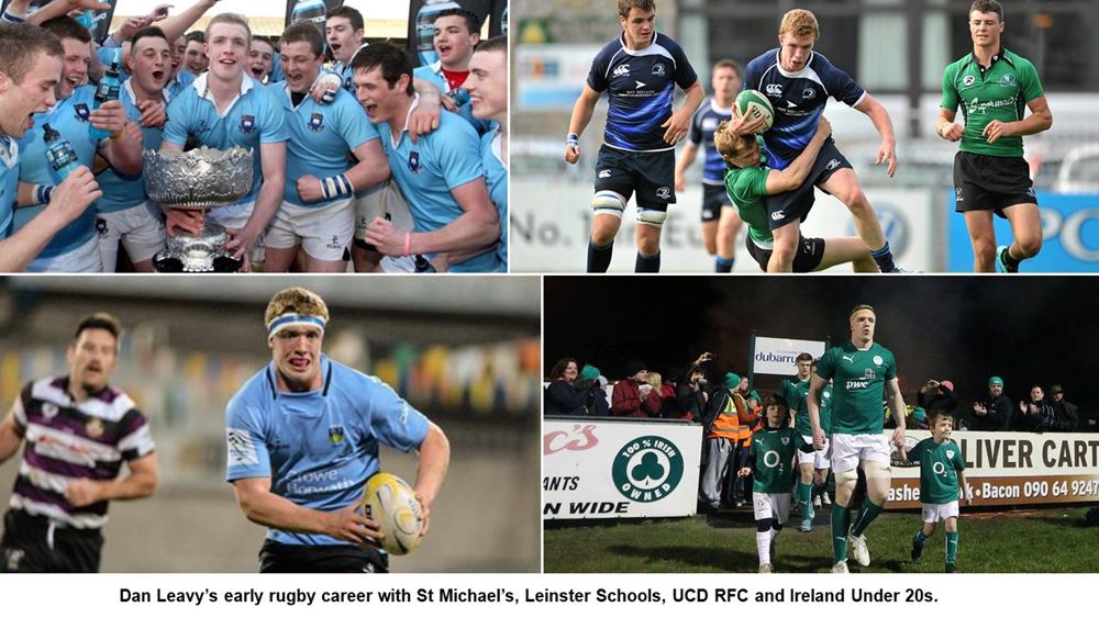 Dan Leavy early rugby career