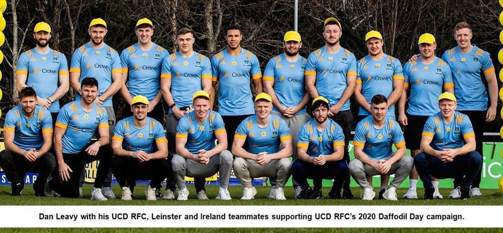 UCD RFC Crowe Ireland 2020 Daffodil Day campaign