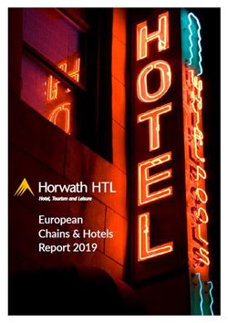 Crowe Ireland Hotel Chain report 2019