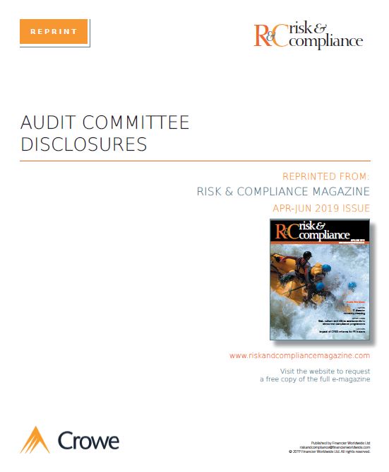 The evolving role of audit committees cover - Crowe Ireland