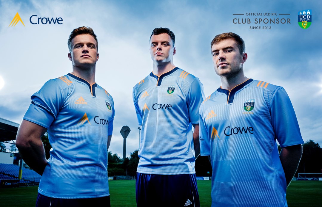 Crowe Ireland official sponsors of UCD RFC