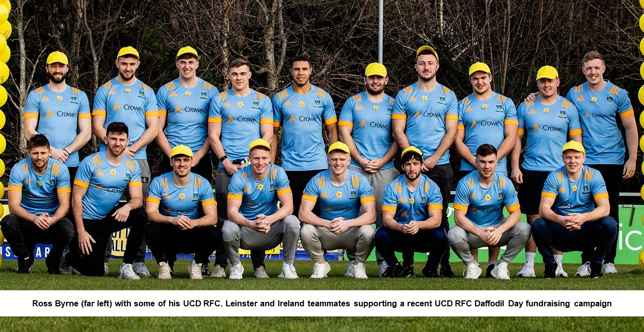 Ross Byrne Irish Cancer Society - UCD RFC