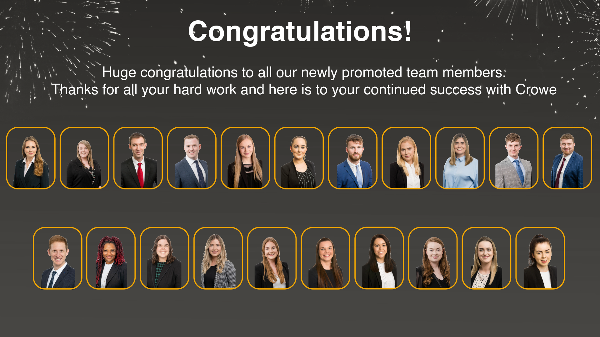 Crowe promotions 2024