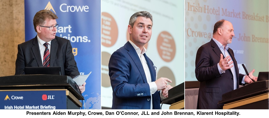2022 Annual Irish Hotel Market Briefing speakers - Crowe Ireland
