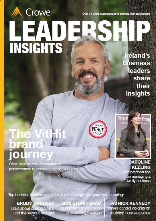 Crowe Leadership Insights magazine cover