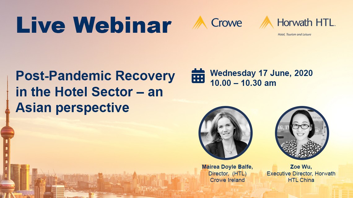 Live Hotel Sector Webinar - Crowe Ireland