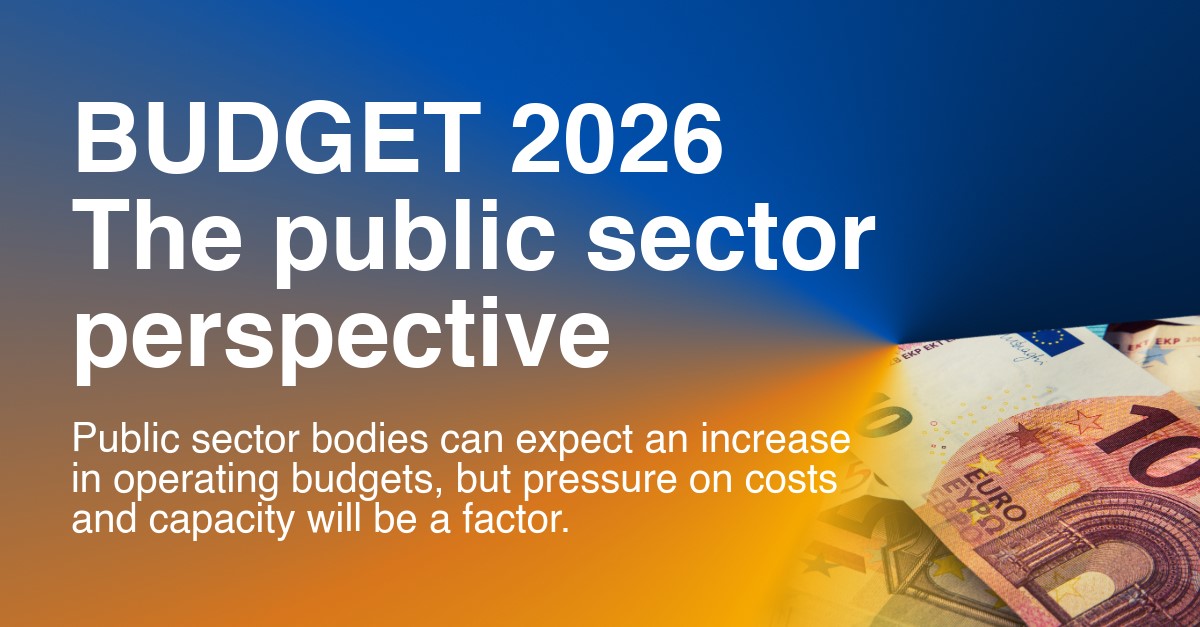 Budget 2026: The public sector perspective | Crowe Ireland