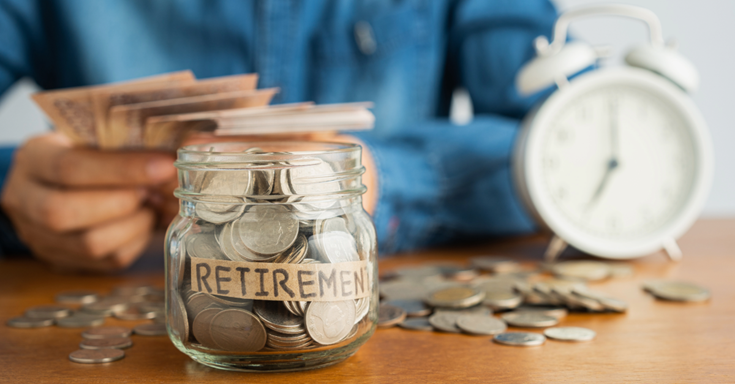 putting money into retirement fund