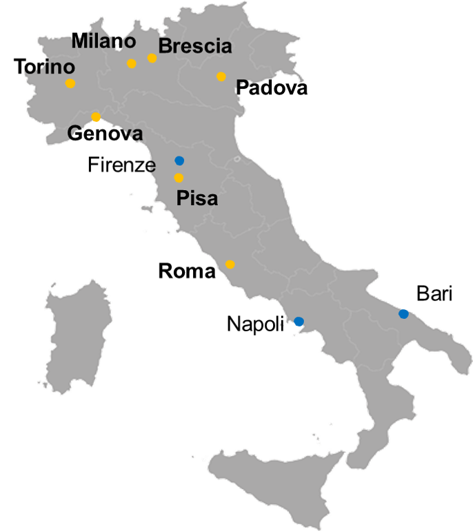 Pisa Cartina Italia