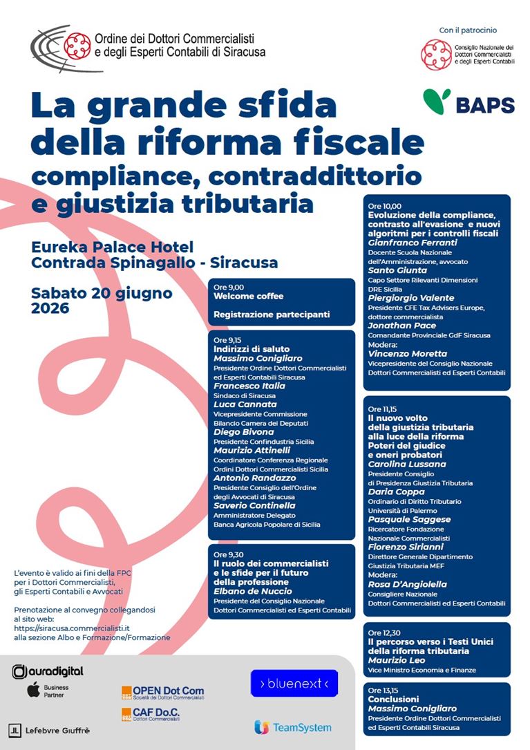 20260620_La grande sfida della riforma fiscale compliance, contraddittorio e giustizia tributaria