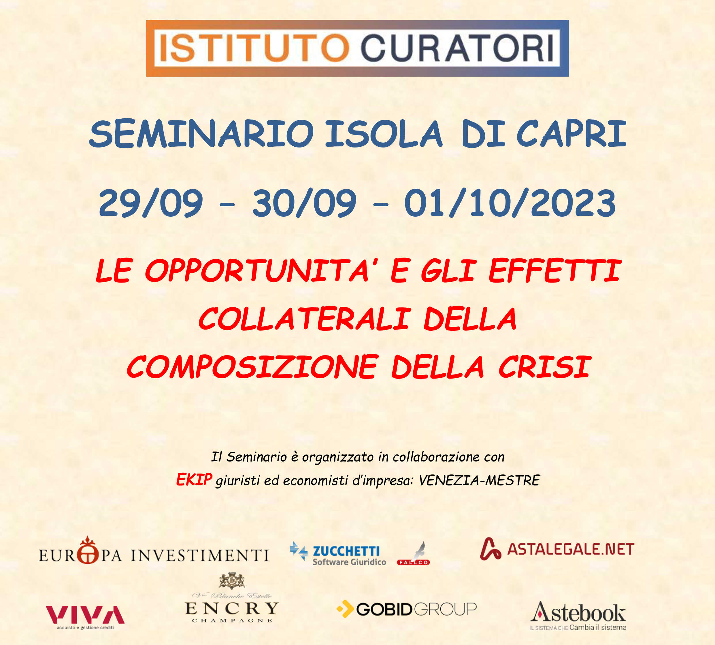 Le Opportunità e gli Effetti Collaterali della Composizione della Crisi