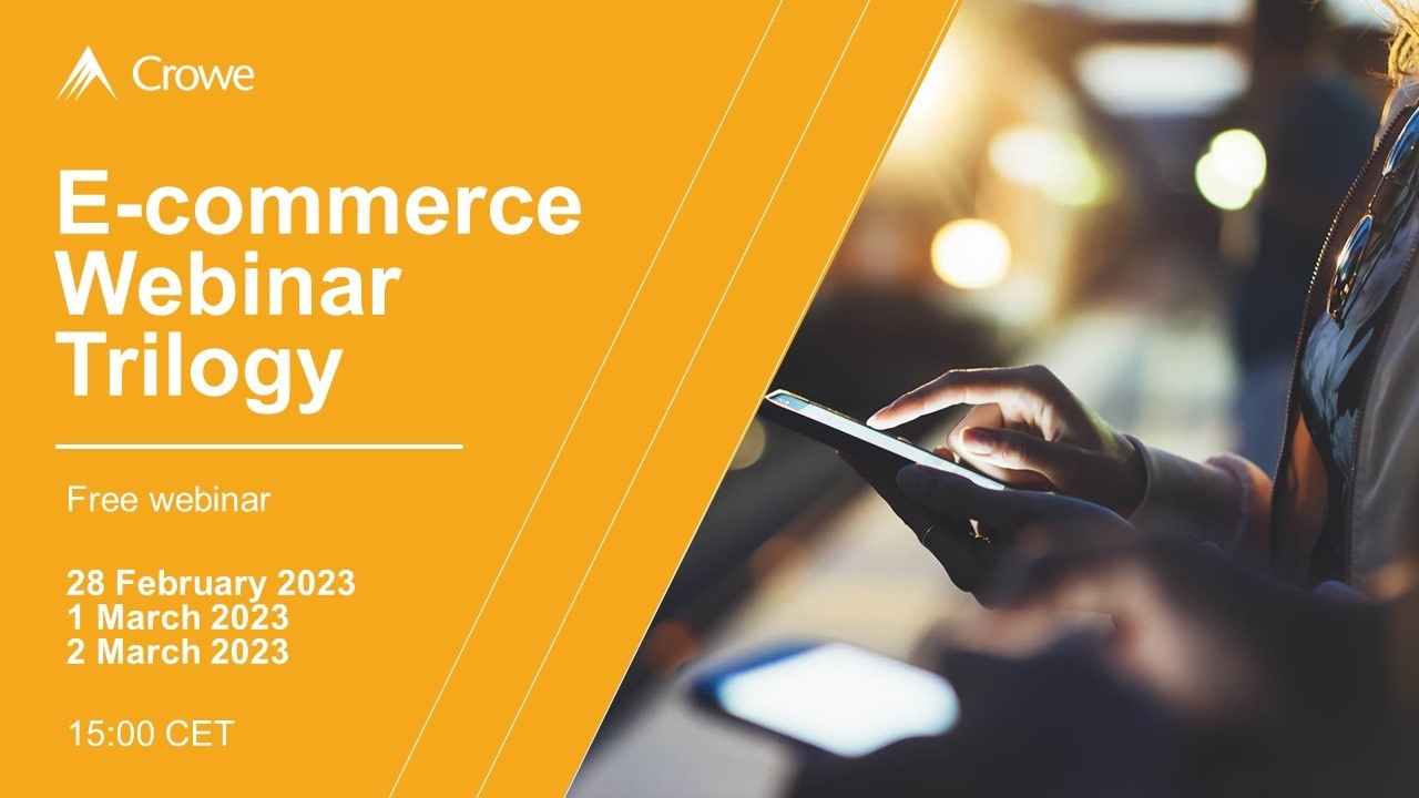 E commerce webinar trilogy