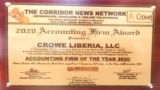 Crowe Award