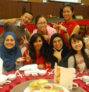 Chinese New Year dinner