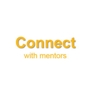 Connect with mentors 