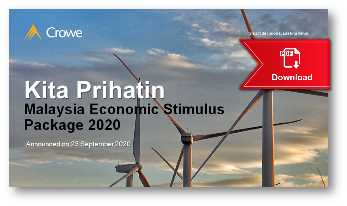 Kita Prihatin Malaysia Economic Stimulus Package 2020 