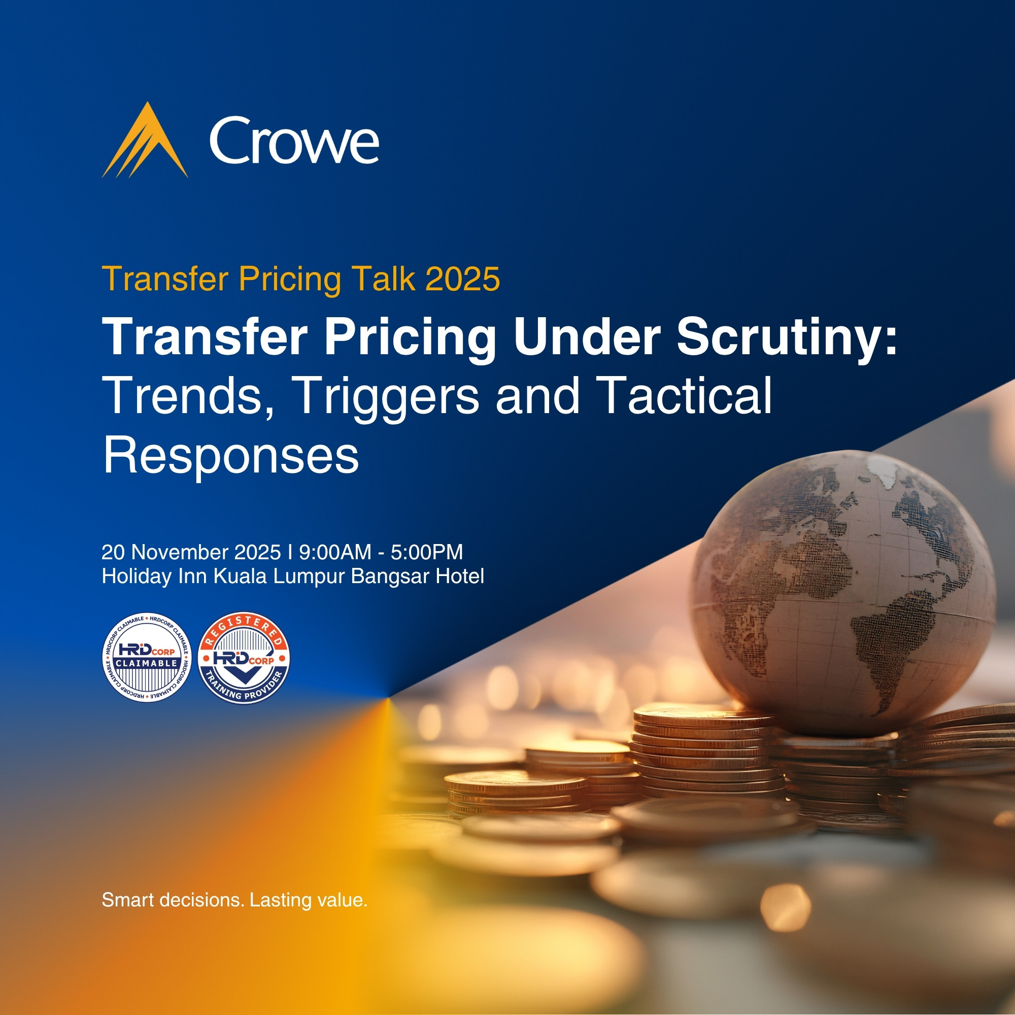 Transfer Pricing Talk 2025 | Crowe Malaysia PLT