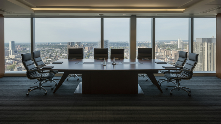 corporate and board of directors meeting room