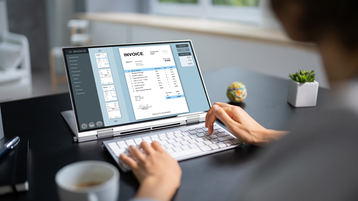 Online Digital E Invoice Statement