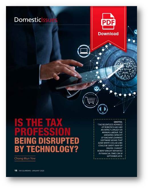 Is The Tax Profession Being Disrupted by Technology