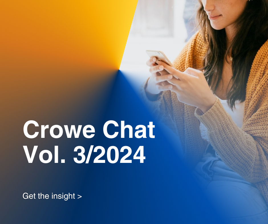 Crowe Chat (Tax) Vol.3/2024 | Crowe Malaysia PLT