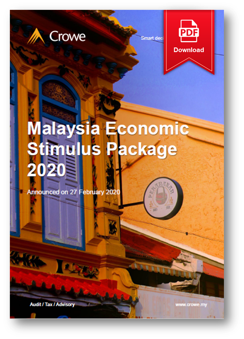 Malaysia Economic Stimulus Package 2020 by Crowe Malaysia