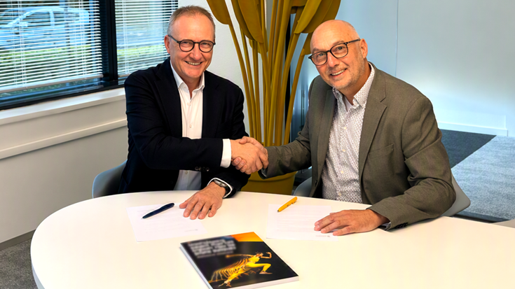 Marcel Croonen en Geert Rademakers liggend formaat