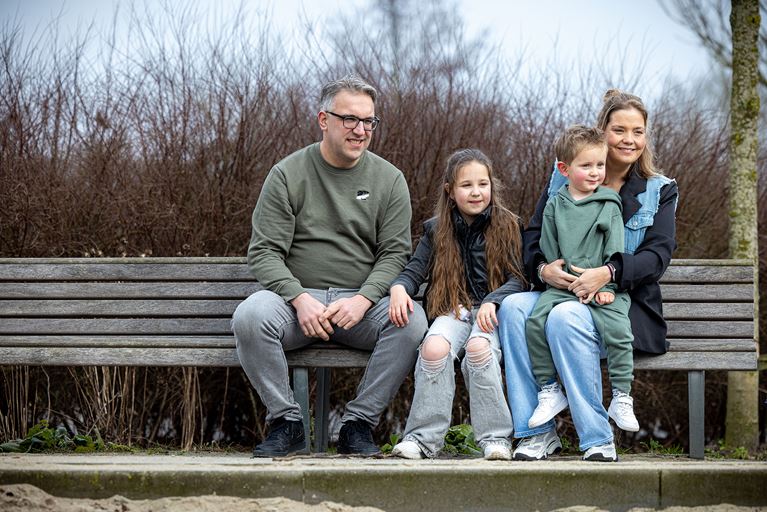 Spieren voor Spieren kind-ambassadeur Dané