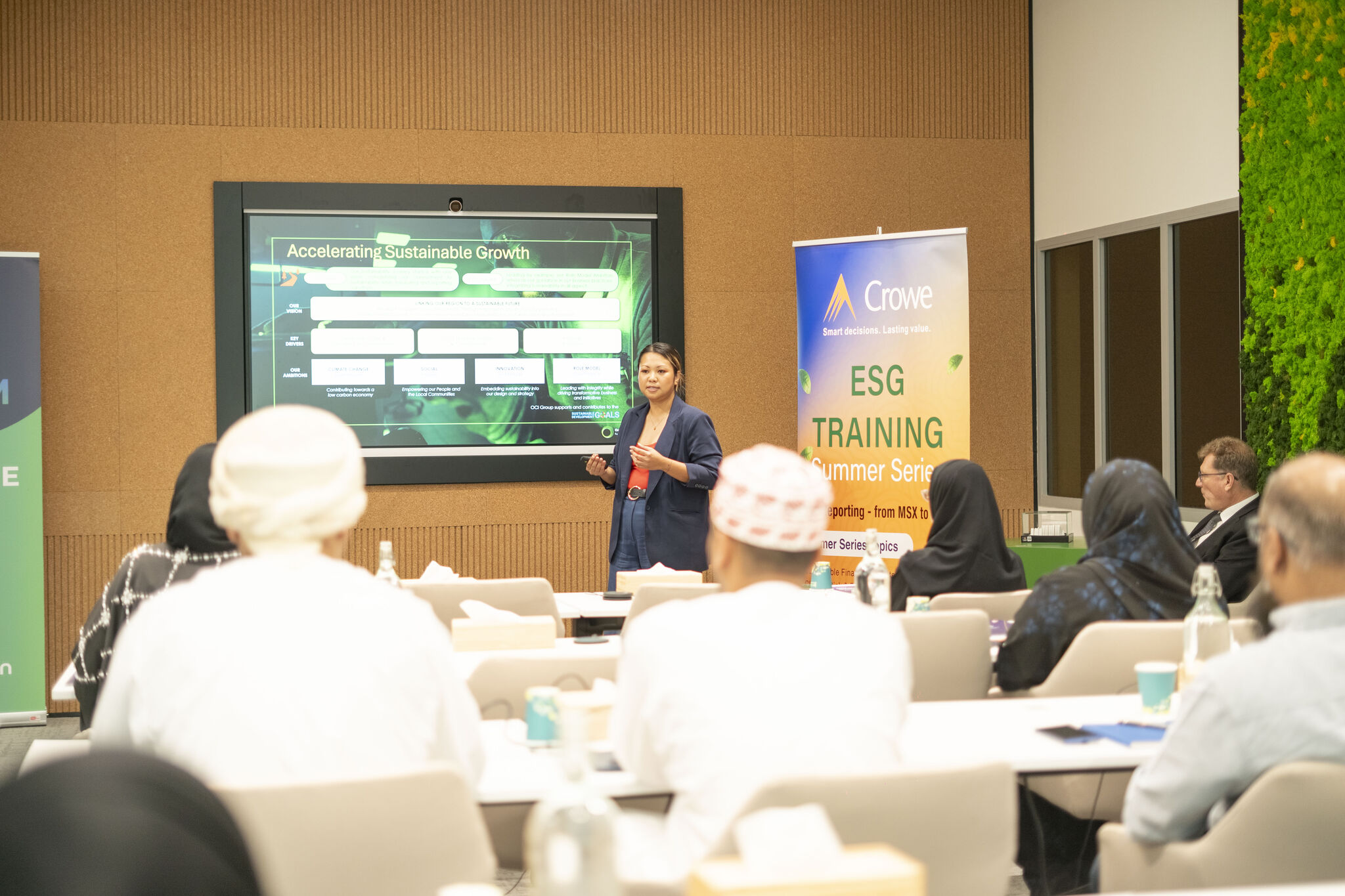 Participants attending ESG Training