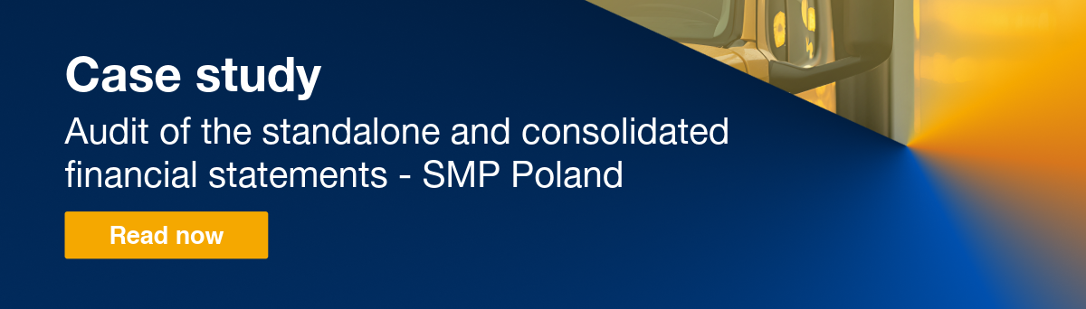 Banner zachęcający do przeczytania artykułu Case study SMP