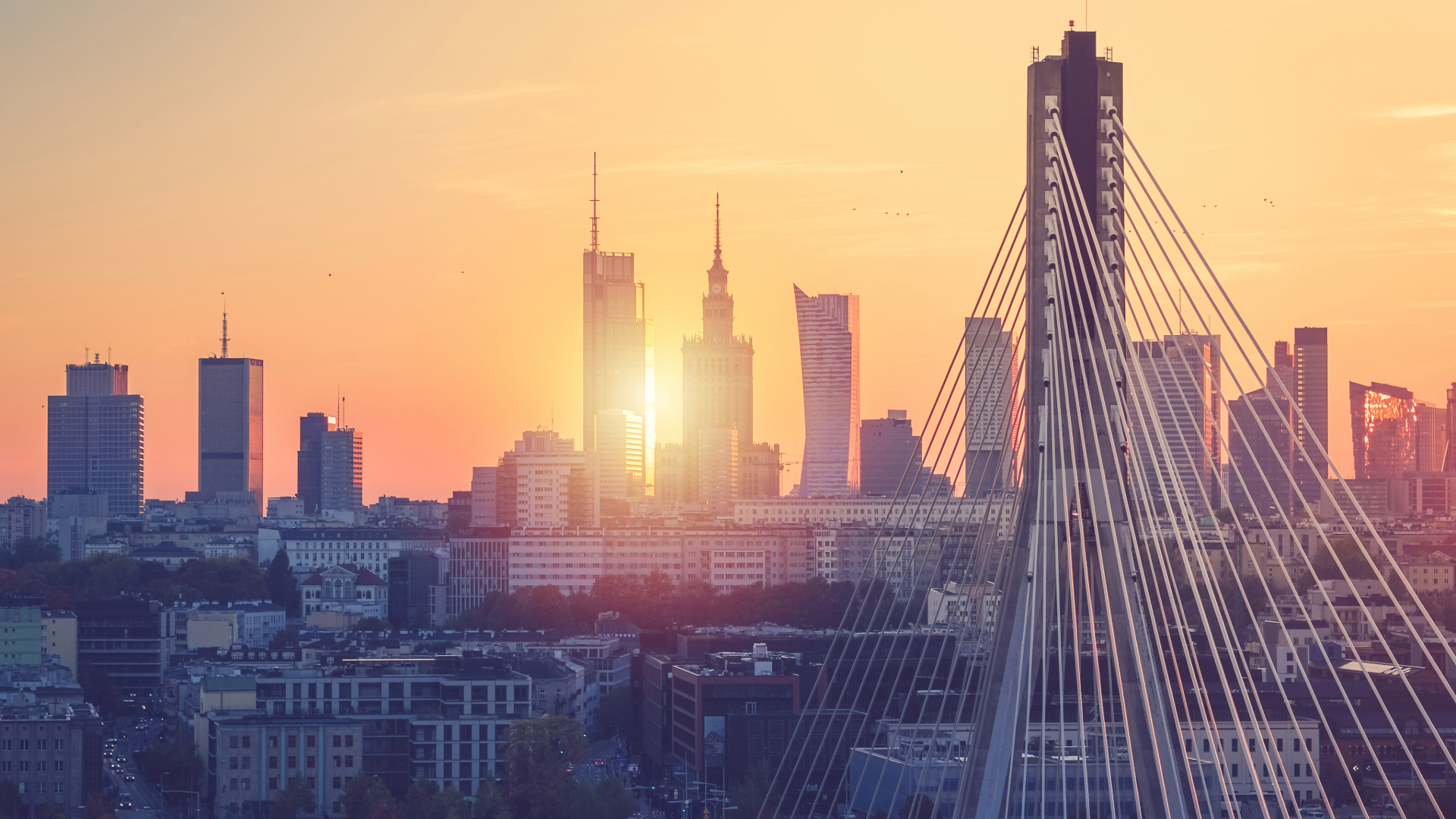 Warsaw sunset, New JPK structures and deadlines