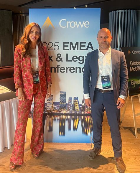 Alexandra Afonso e Rui Silva na Conferência EMEA Tax & Legal, Oslo.