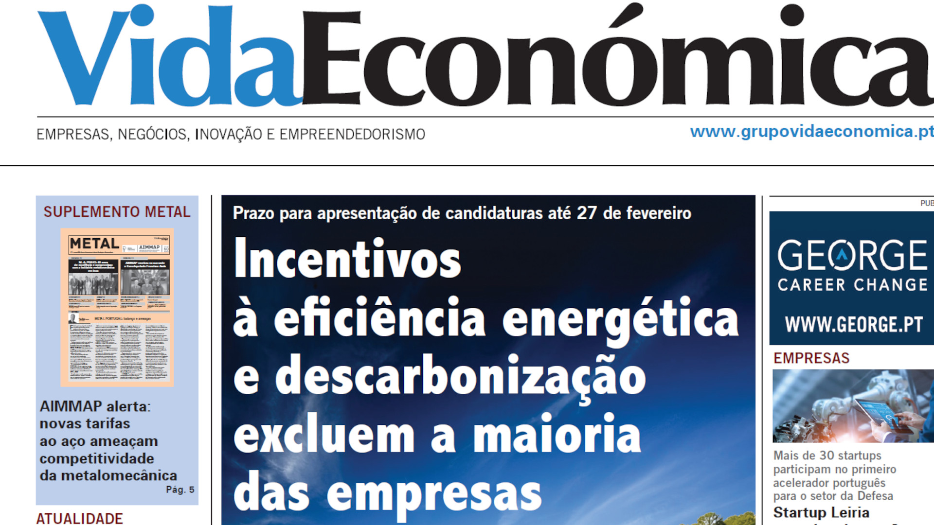 Sara Fernandes no Vida Económica