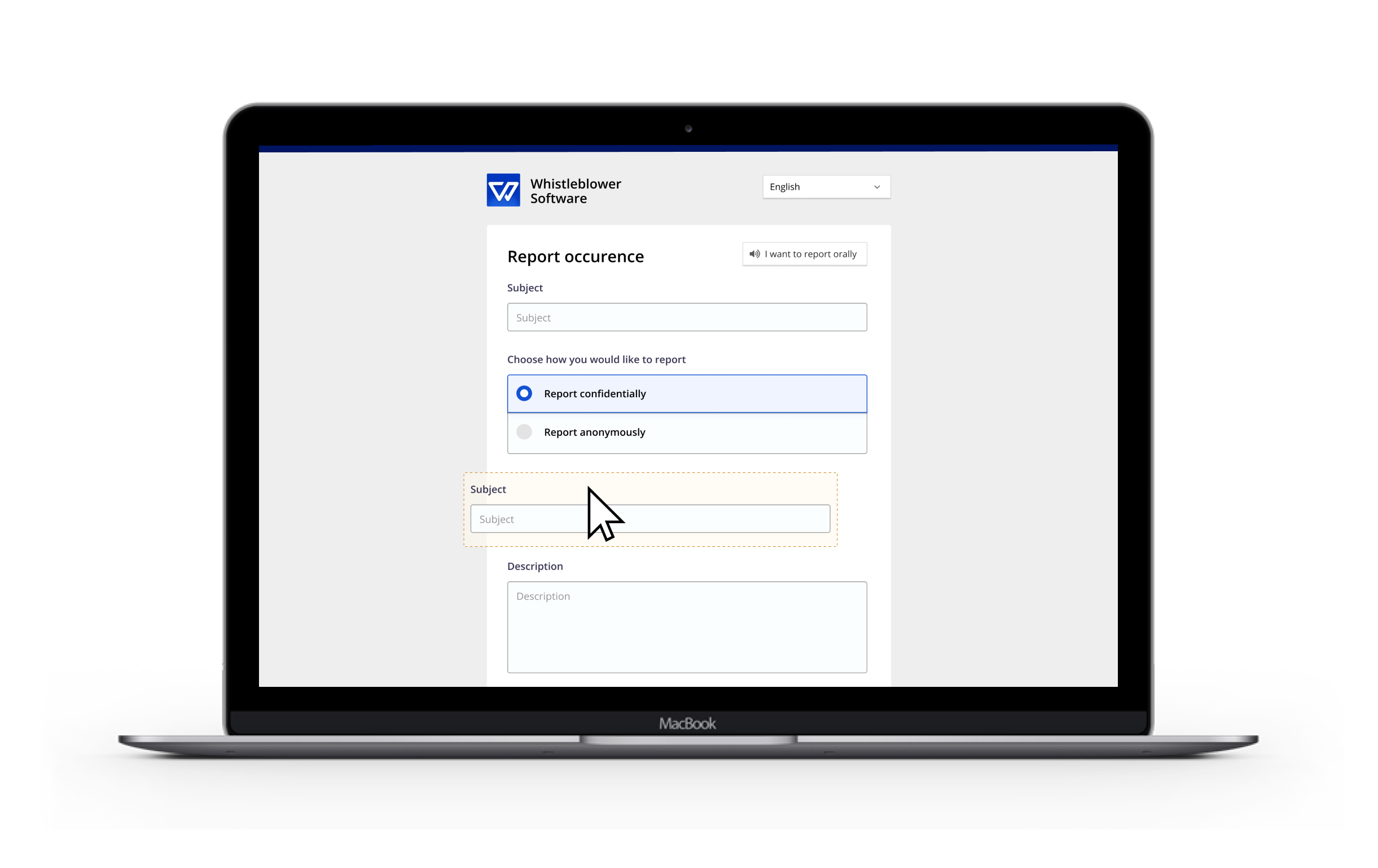 Visual Interface Whistleblower