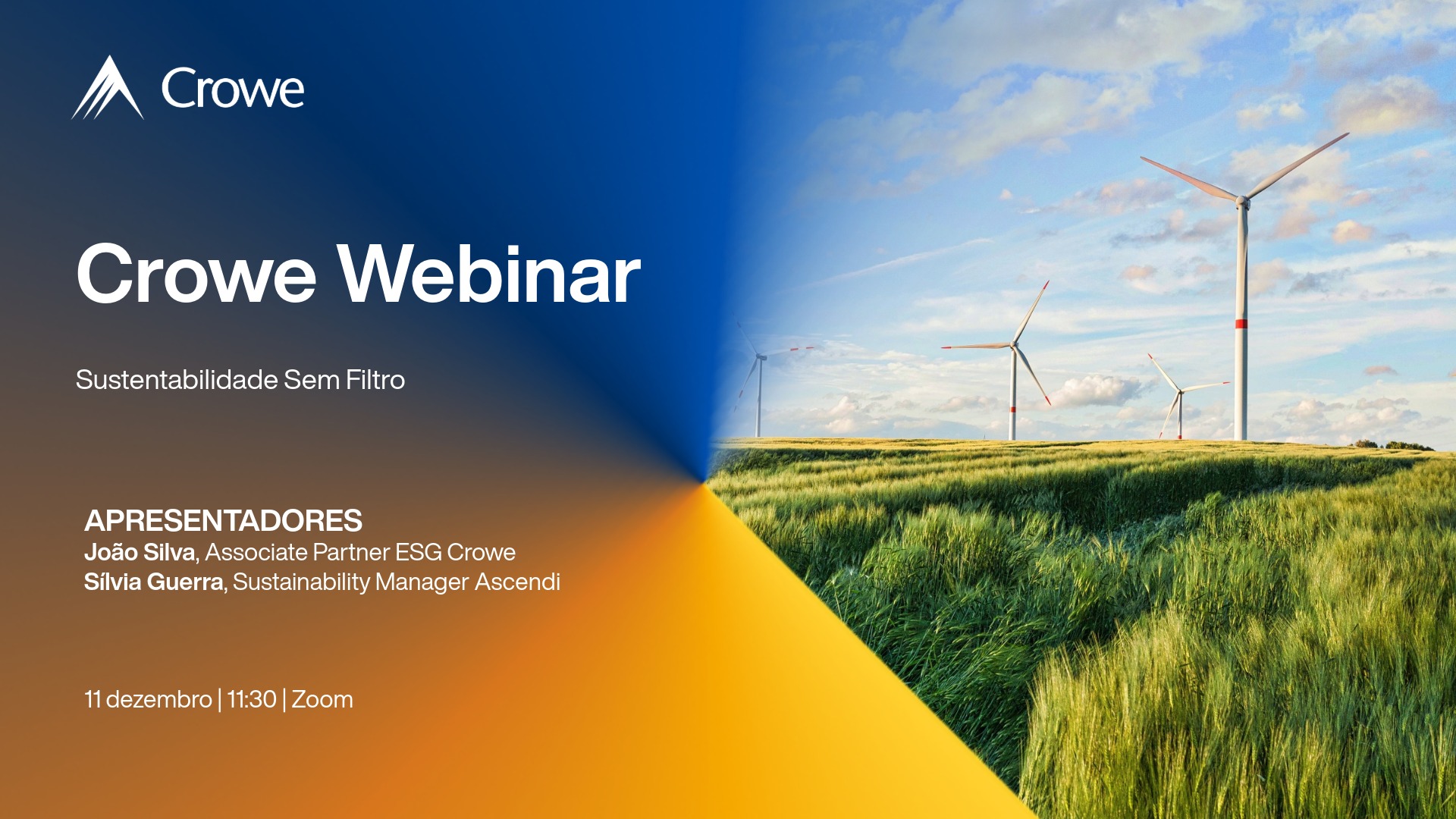 Webinar ESG | Crowe