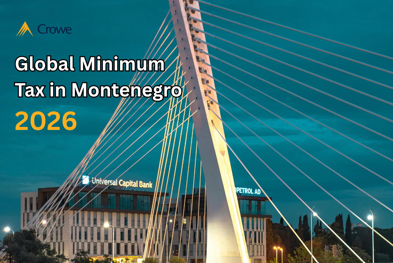 Global Minimum Tax on Corporate Income Tax in Montenegro
