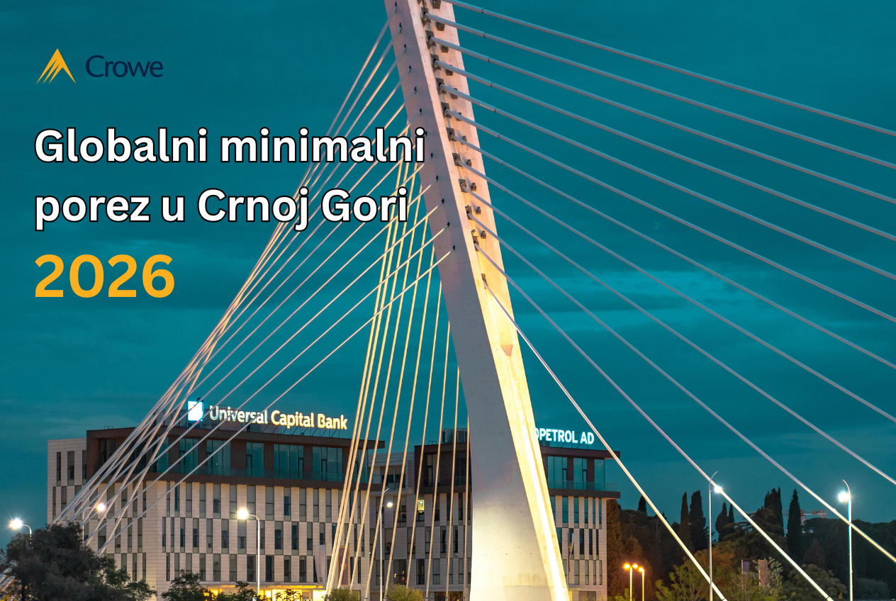Zakon o globalnom minimalnom porezu u Crnoj Gori