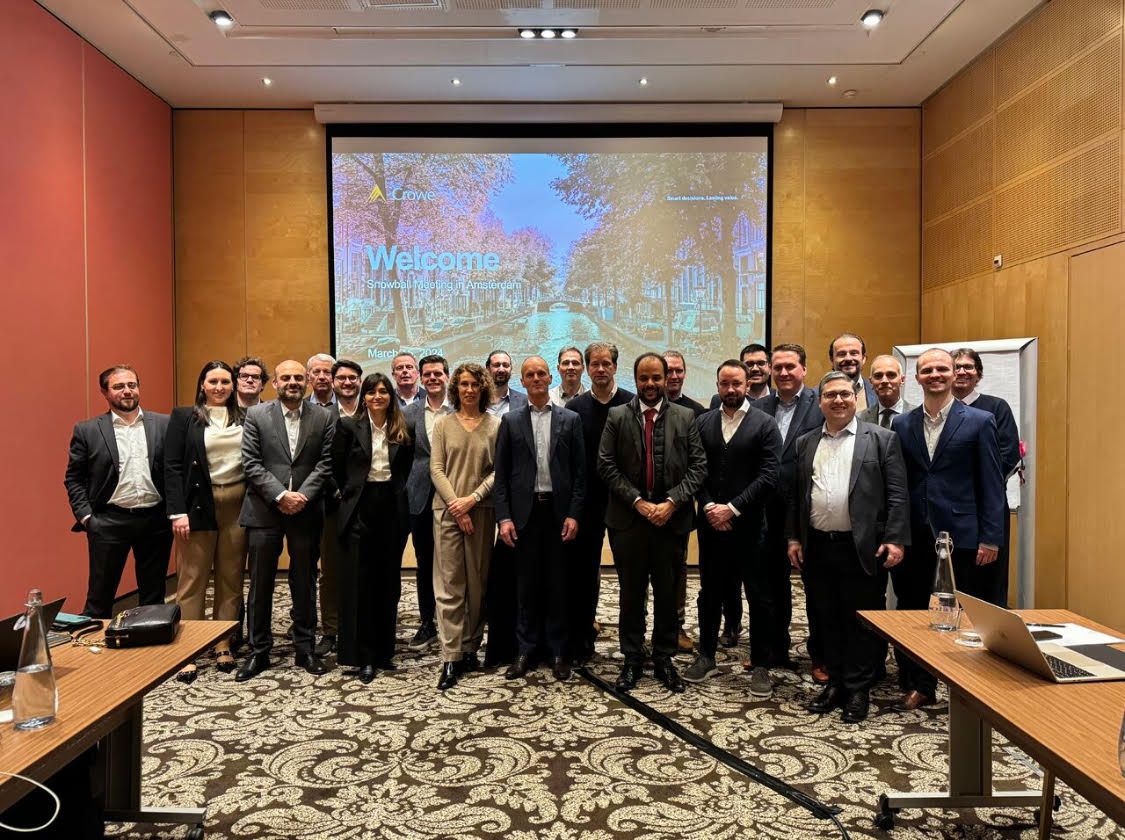 Crowe Global Snowball meeting in Amsterdam