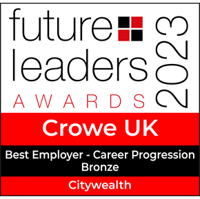 Citywealth Future Leaders Awards 2023 - Best Employer - Career Progression - Bronze.png