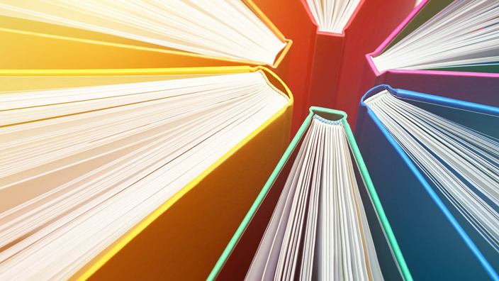 colourful files