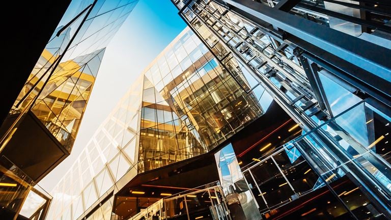 glass building large