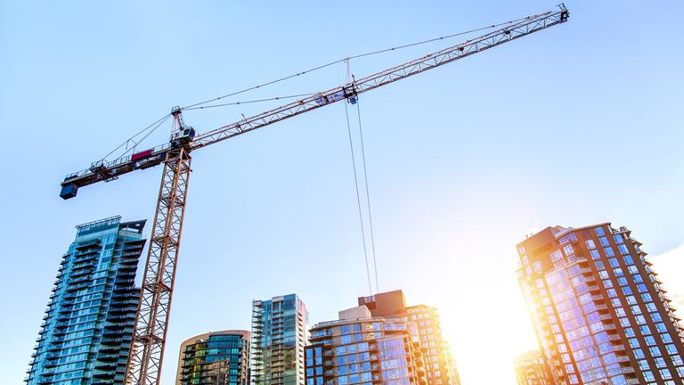 glass buildings construction