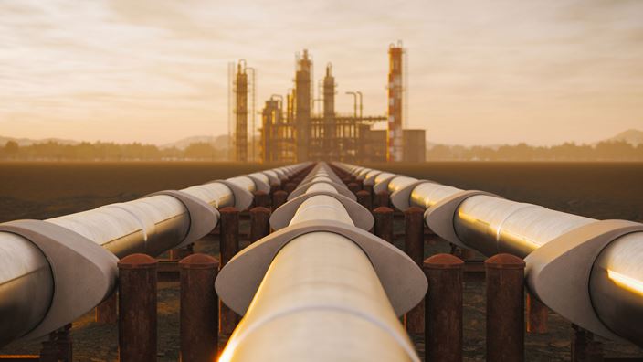 Oil-pipe-and-station