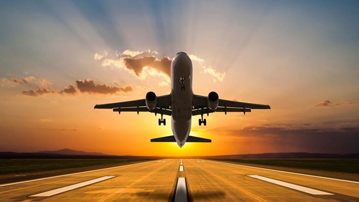 Plane-taking-off-runway