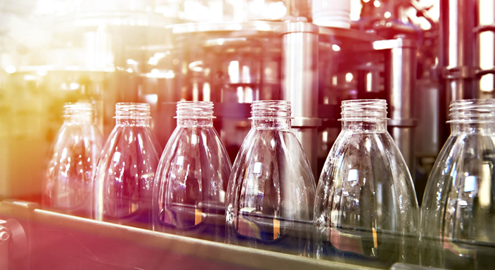plastic bottles