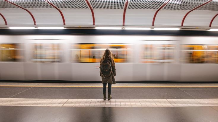 tablet on aeroplane window