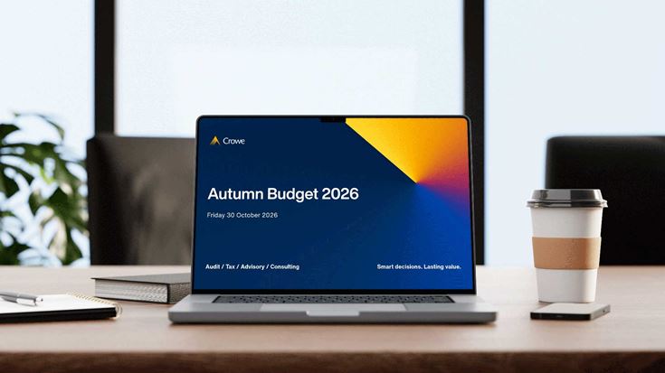 Autumn Budget 2026 webinar from Crowe UK