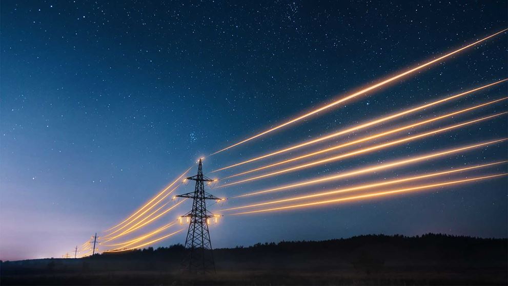 Electricity towers