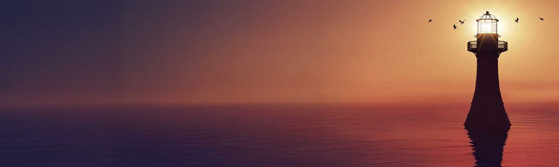 Lighthouse-silhouette-sunset