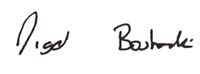 Nigel Bostock signature